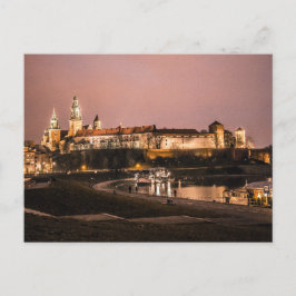 Wawel slott vykort