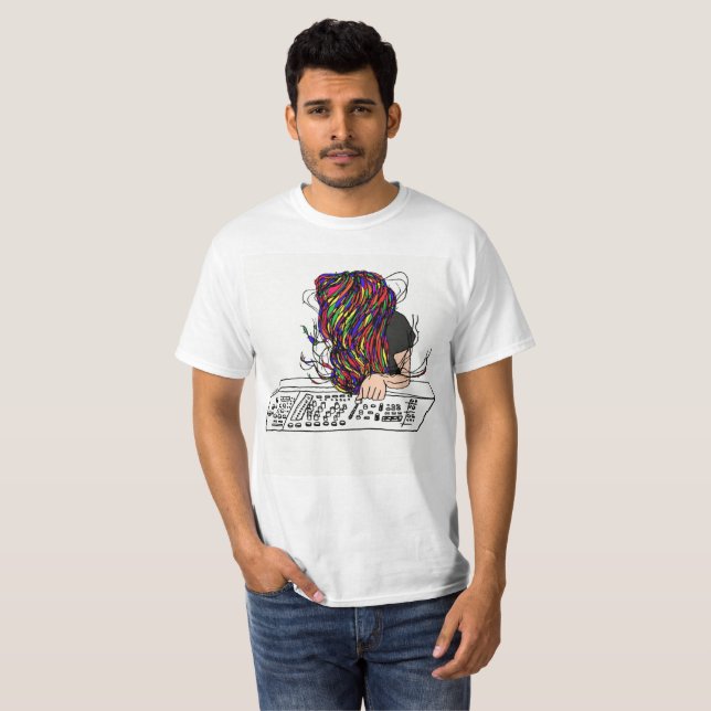 Waxbabe Bassnectar logotyputslagsplats T Shirt (Hel framsida)