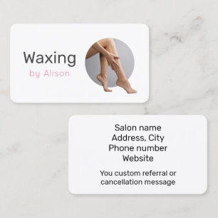 Waxing Ben Visitkort