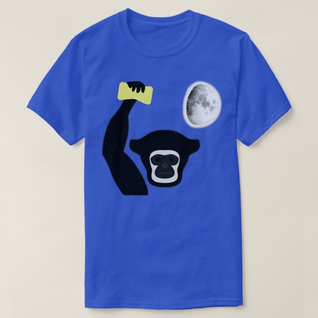 Waxing Gibbon Waxing Gibbous T Shirt (Design framsida)