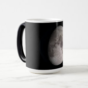 Waxing gibbous måne fas NASA bilder Magisk Mugg