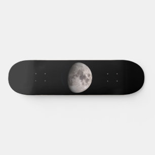 Waxing gibbous måne fas NASA bilder Mini Skateboard Bräda 18,5 Cm