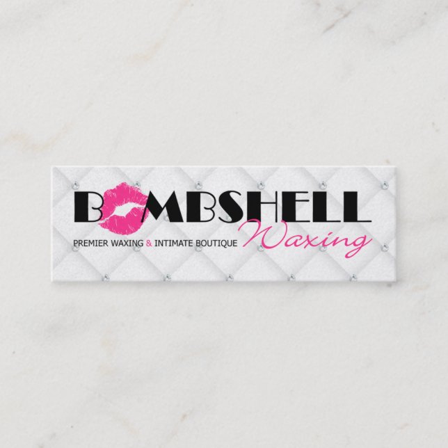 Waxologist visitkortar mini visitkort (Framsida)