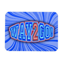 Way 2 Go Modig! Magnet