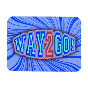 Way 2 Go Modig! Magnet