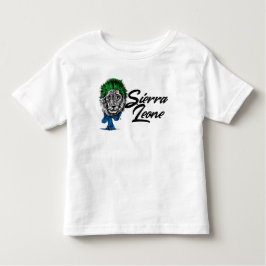 WAY Arts Freetown Sierra Leone Flagga Lejon T Shirt
