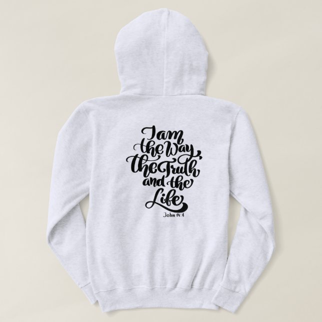 Way Truth Life Hoodie (Design baksida)