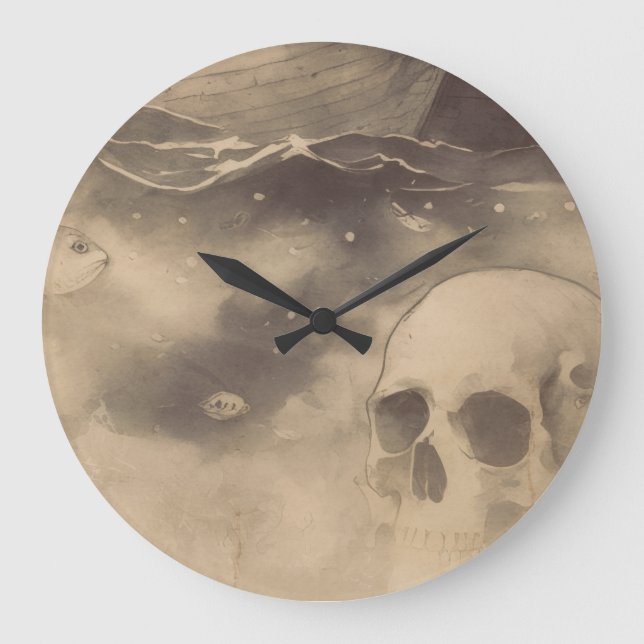 Way under the  Sea Stor Klocka (Framsida)