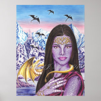 Way Walkers Poster- Tazu Tjärcitadel Poster