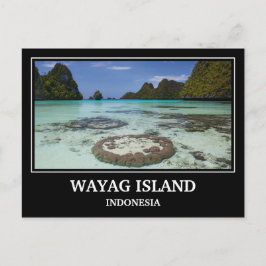 Wayag Island Indonesien Vykort