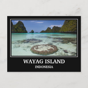 Wayag Island Indonesien Vykort