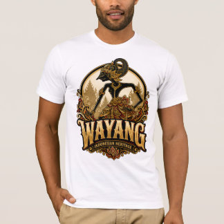 Wayang Indonesiskt kulturarv T Shirt