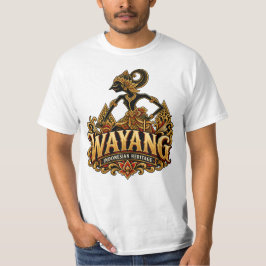 Wayang Indonesiskt kulturarv v3 T Shirt
