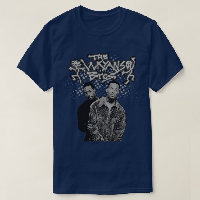 Wayans Bros Illustrations T Shirt (Design framsida)