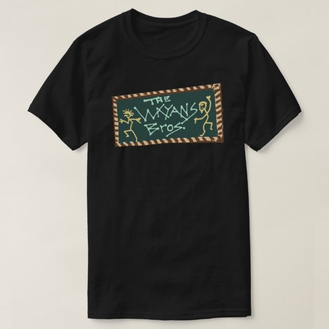Wayans Bros. Logotyp Classic T-Shirt (Design framsida)