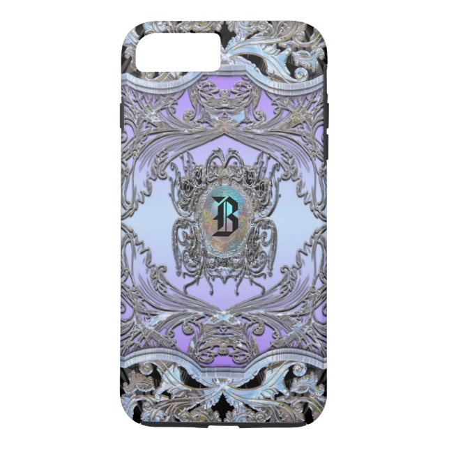 Wayde Backe Chic Victorian Monogram Case-Mate iPhone Skal (Baksida)