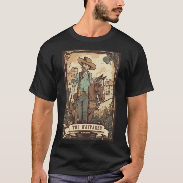 Wayfarer Vintage Western T-Shirt (Framsida)