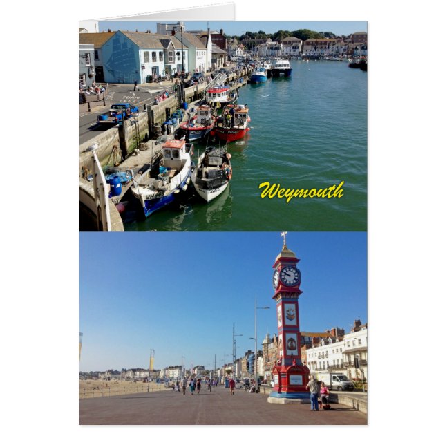 Waygood Weymouth! Hälsningskort (Framsidan)