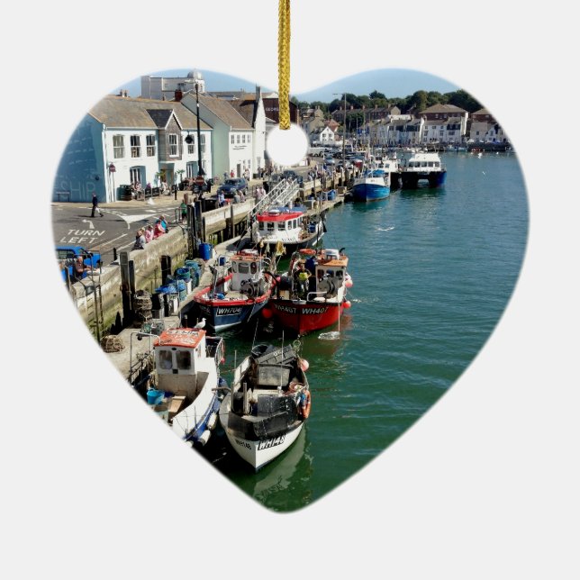 Waygood Weymouth! Julgransprydnad Keramik (Baksidan)