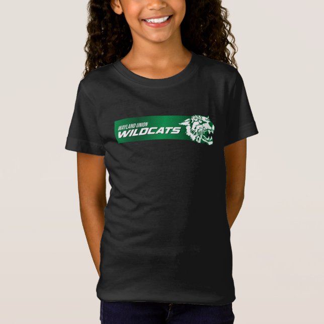 Wayland Union Wildcat #2 T Shirt (Framsida)