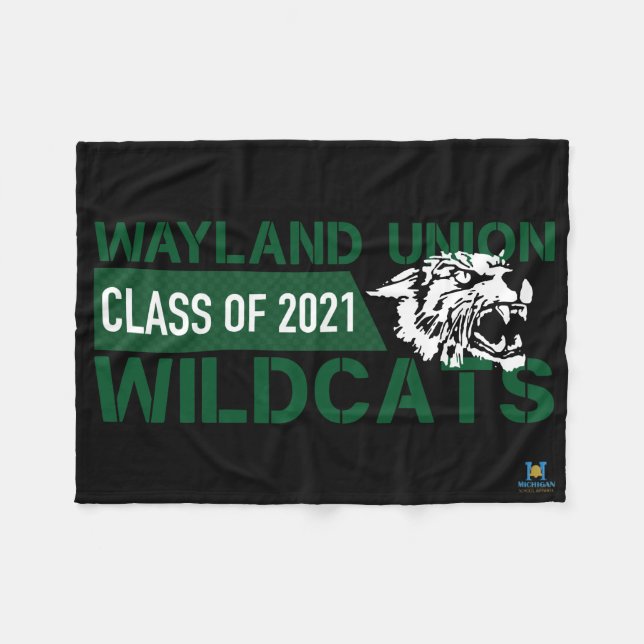 Wayland Union Wildcat #3 Fleecefilt (Framsidan (Horisontell))