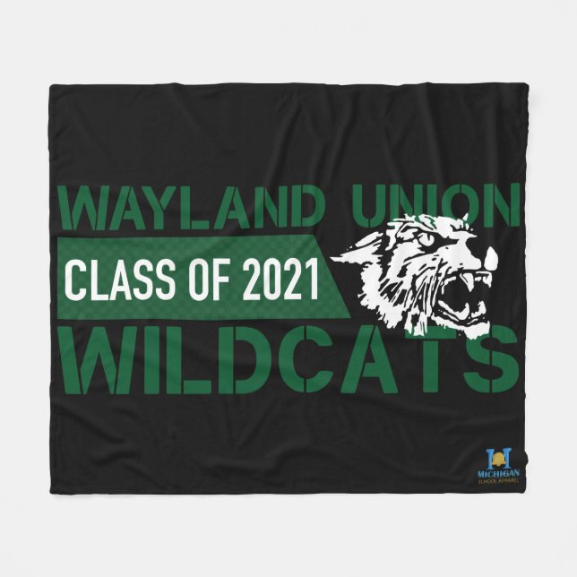 Wayland Union Wildcat #3 Fleecefilt (Framsidan (Horisontell))