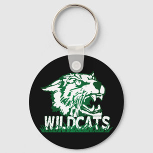 Wayland Union Wildcat #4 Nyckelring