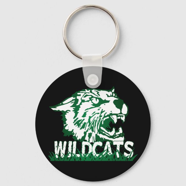 Wayland Union Wildcat #4 Nyckelring (Framsida)