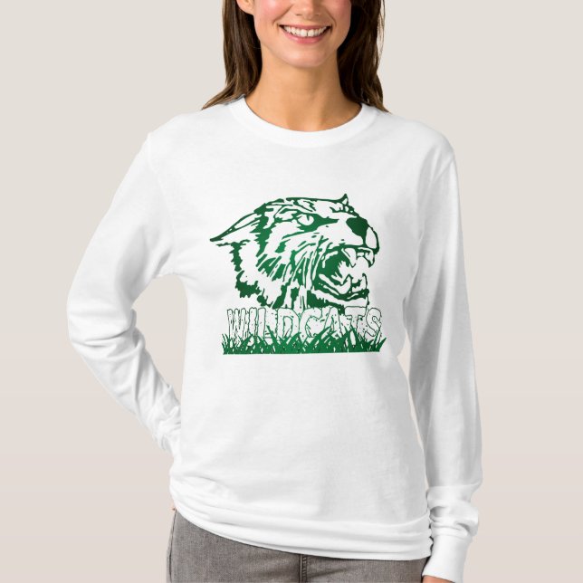 Wayland Union Wildcat #4 T Shirt (Framsida)