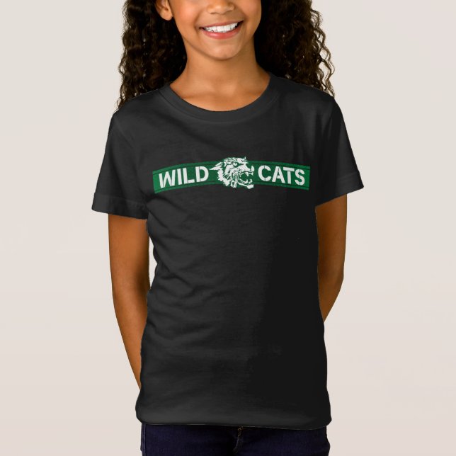 Wayland Union Wildcat #8 T Shirt (Framsida)