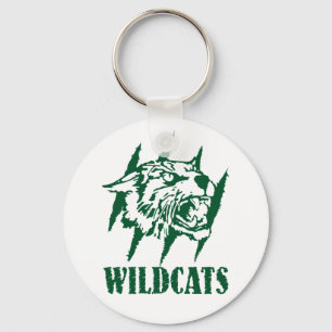 Wayland Union Wildcat #9 Nyckelring