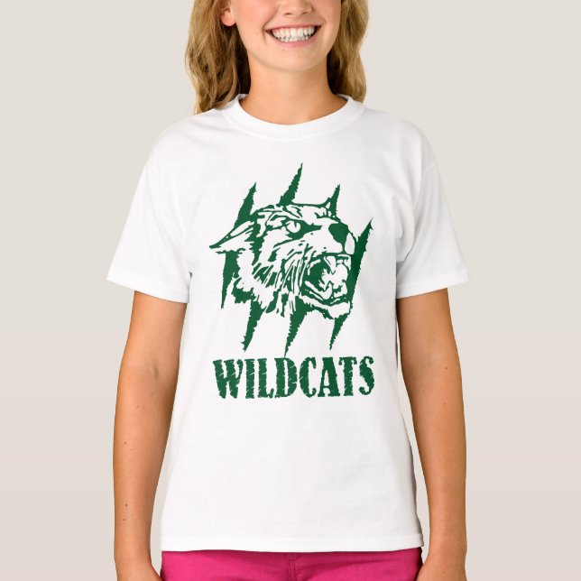 Wayland Union Wildcats #9 T Shirt (Framsida)