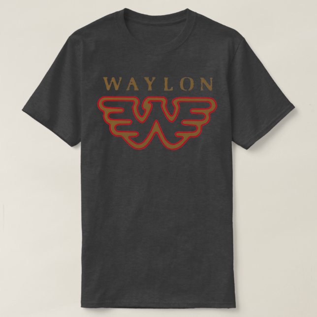 Waylon Jeanings T Shirt (Design framsida)