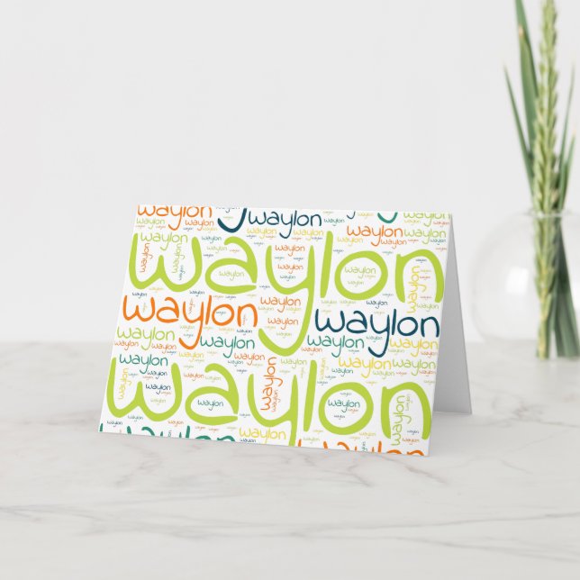 Waylon Kort (Framsida)