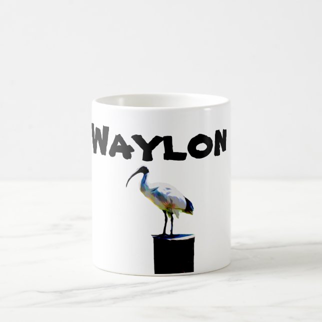 Waylon Namn with Tunna Chicken, Coffee Mugg (Center)