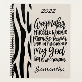 Waymaker Inspirational Motivational Animal Print