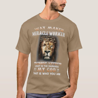 Waymaker Miracle Worker Lomise Keeper Light Lejon T Shirt