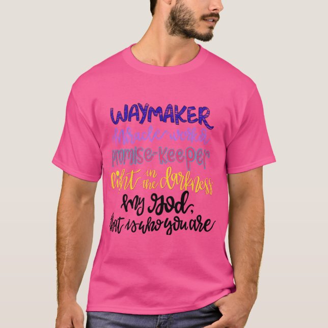 Waymaker T Shirt (Framsida)