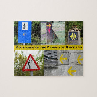 Waymarks av det Camino pussel