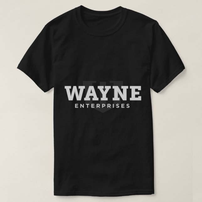 Wayne Enterprises (vit) Classic T-Shirt (Design framsida)