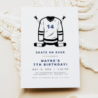 WAYNE Hockey Player Sport Theter Boy Birthday