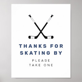 WAYNE Hockey Sport, festade på födelsedagen Poster
