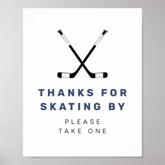 WAYNE Hockey Sport, festade på födelsedagen Poster (Framsidan)
