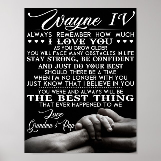 Wayne IV Poster (Framsidan)