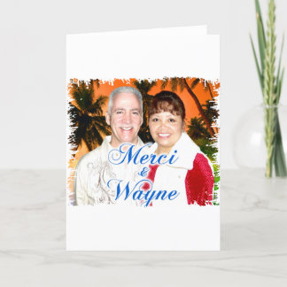 Wayne & Merci Tack Kort