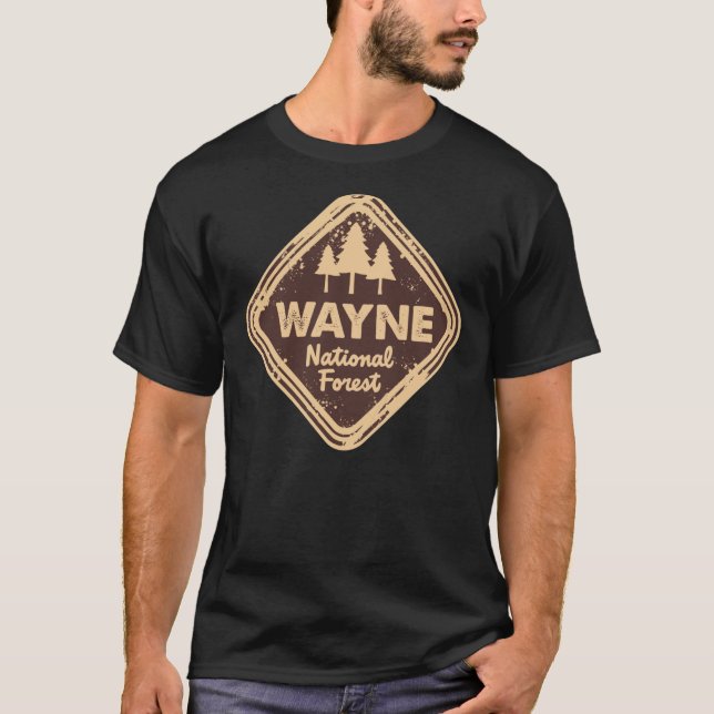 Wayne National Forest Classic T-Shirt (Framsida)