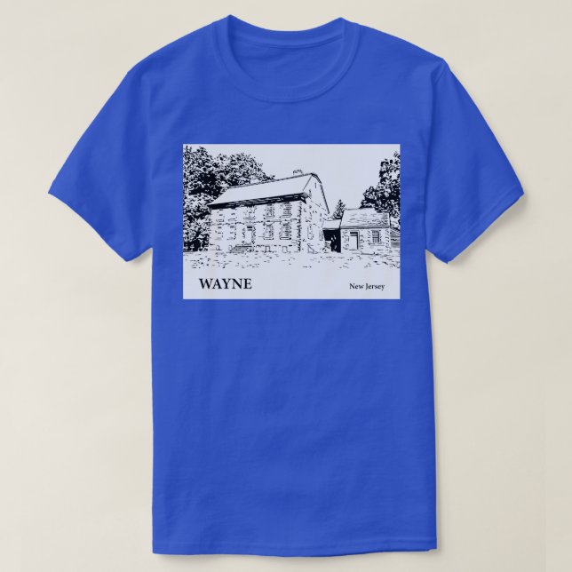 Wayne New jersey 2 T Shirt (Design framsida)