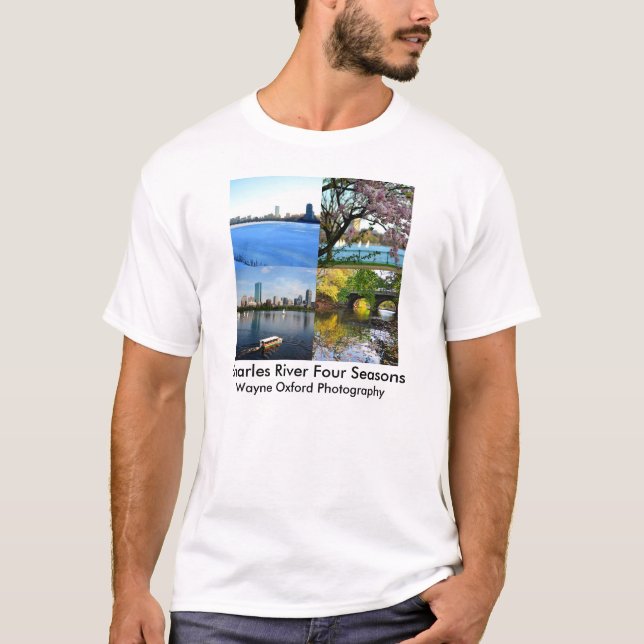 Wayne Oxford fotografiCharles River fyra säsong Tee Shirt (Framsida)