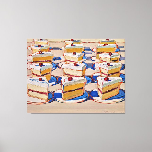 wayne thiebaud canvastryck (Framsida)