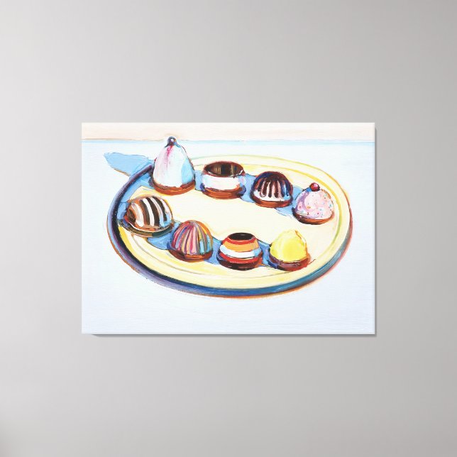 wayne thiebaud canvastryck (Framsida)